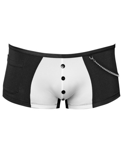 Boxer sexy Nestor Noir-Blanc 