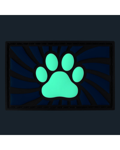 Tag Paw avec scratch Bleu 