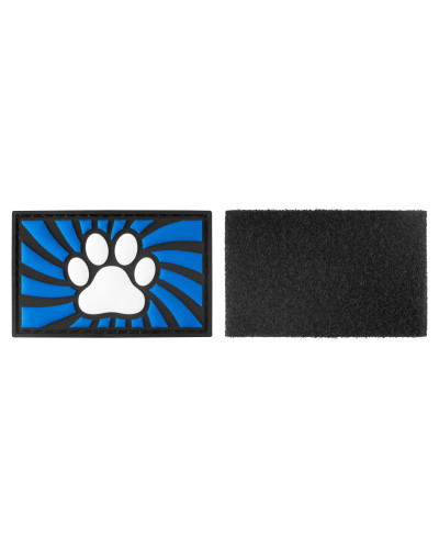 Tag Paw avec scratch Bleu 