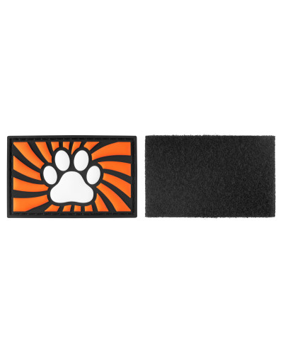 Tag Paw avec scratch Orange 
