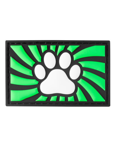 Tag Paw avec scratch Vert 