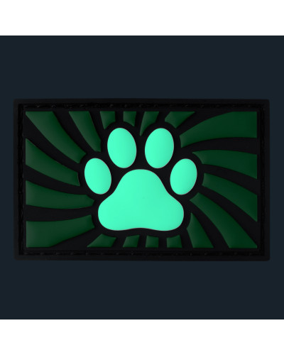 Tag Paw avec scratch Vert 