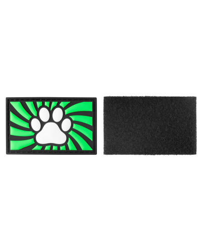 Tag Paw avec scratch Vert 