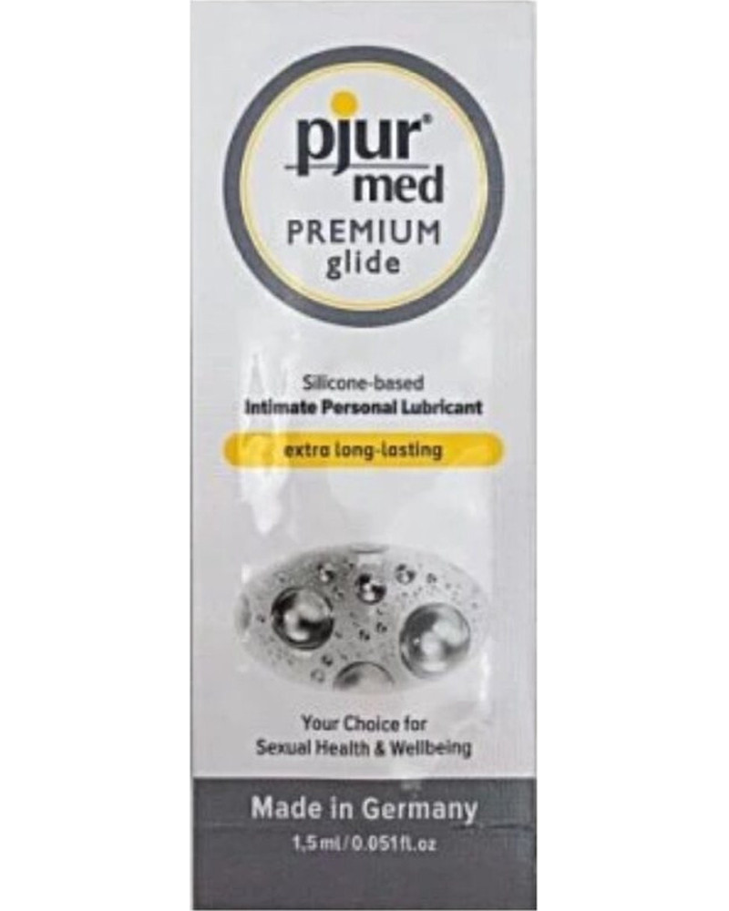 Dosette Lubrifiant Silicone Premium Glide Pjur 1.5ml 