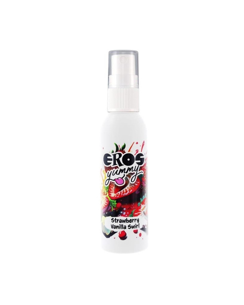 Spray Corporel à Lécher Yummy Fraise Vanille 50 ml 