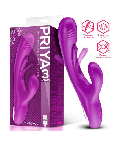 Vibro rabbit Priya 14 x 3.6cm 