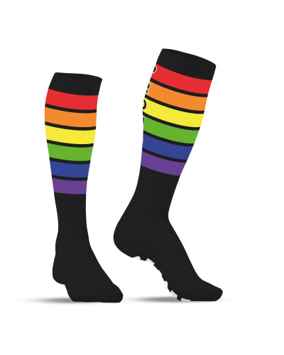 Chaussettes hautes Pride Proud Noires 
