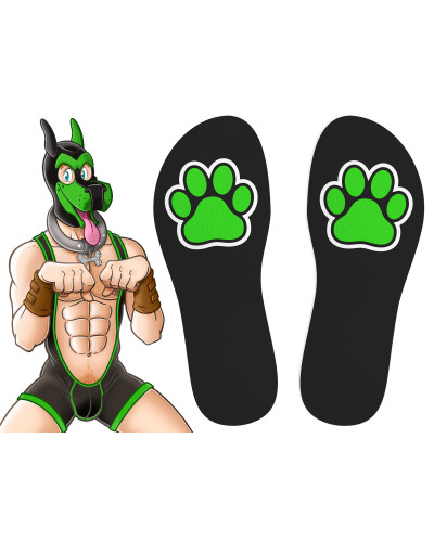 Chaussettes Puppy Hood Vertes 
