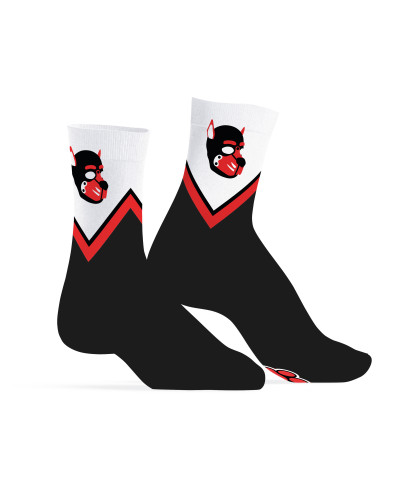 Chaussettes Puppy Hood Rouges 