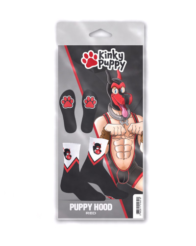 Chaussettes Puppy Hood Rouges 