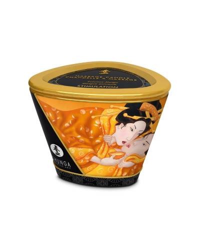 Bougie de massage Stimulation Mangue Enivrante 170ml 