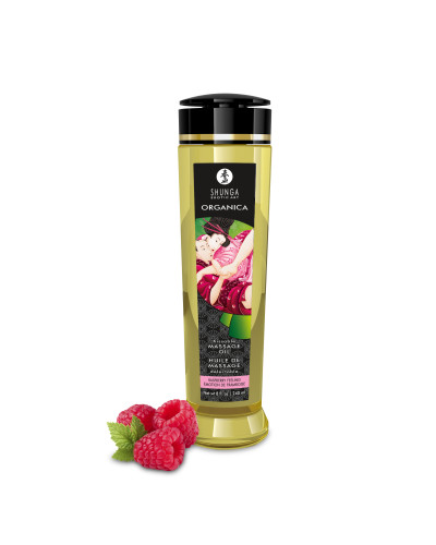 Huile de massage Kissable Framboise 240ml 