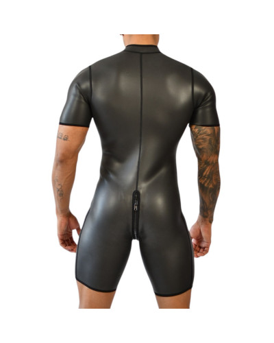 Combi-Short en néoprène Xrub Zip Avant/Arrière Noir 