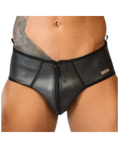  Slip en néoprène Xrub avec Zip Avant/Arrière Noir 