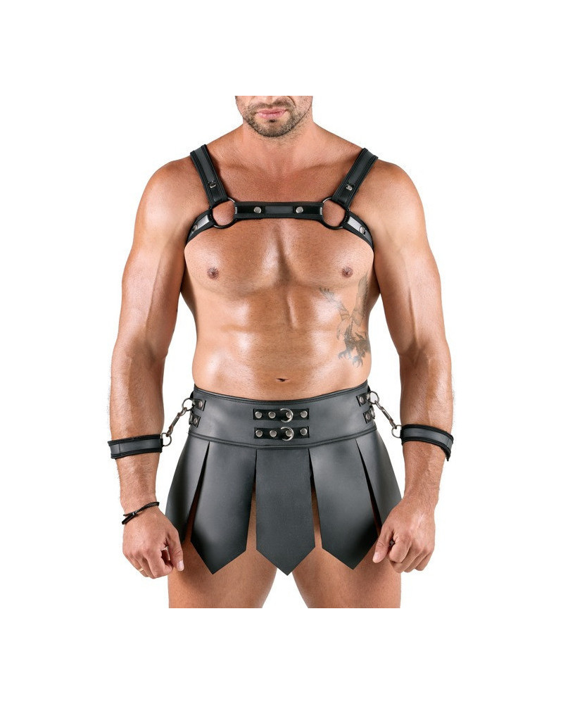 Ensemble Gladiateur Spartakus Noir 
