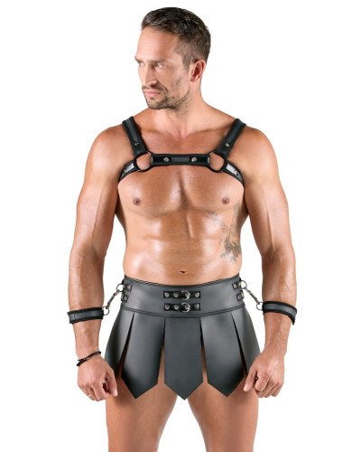 Ensemble Gladiateur Spartakus Noir 