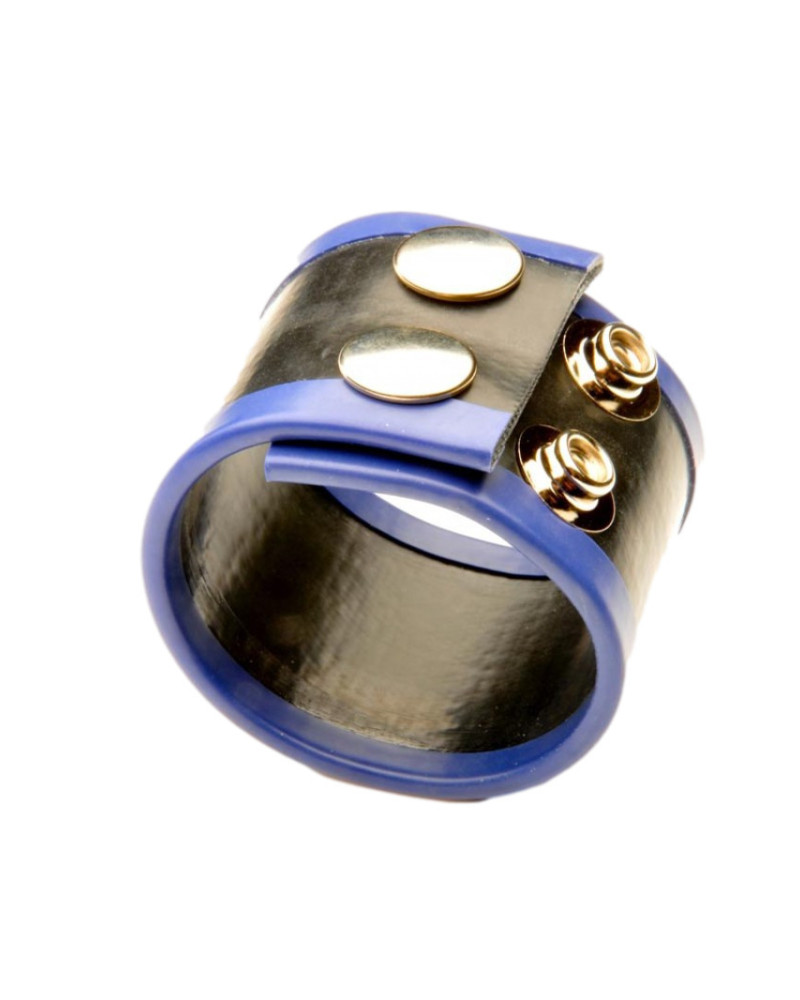 Ballstretcher Rubber 2 Pressions Bleu 