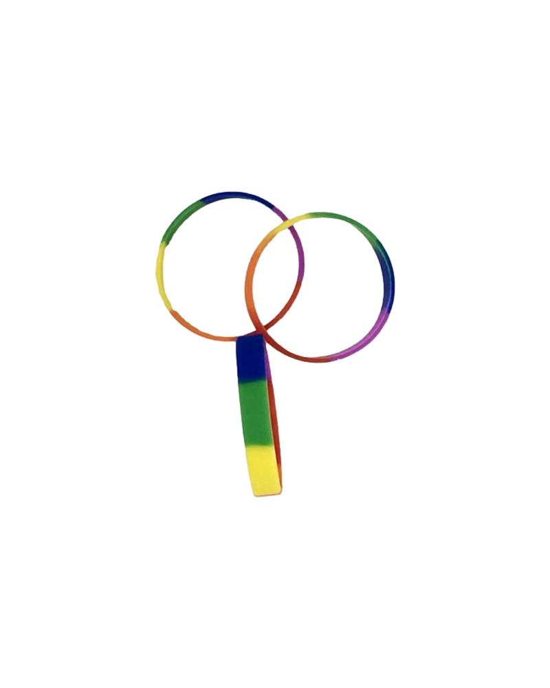 Bracelet Silicone PRIDE Rainbow 