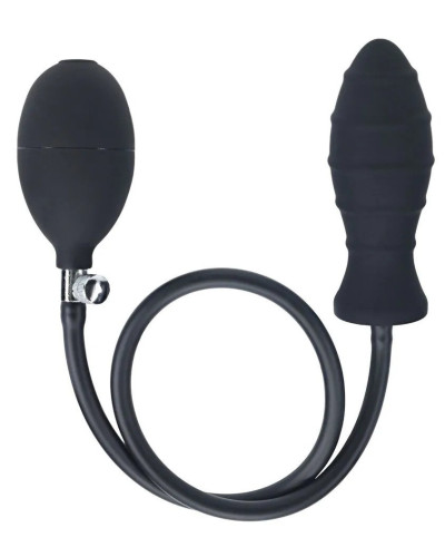 Plug gonflable Ribbed Levelz 9 x 4cm 