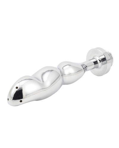 Embout de lavement avec Plug métal Steeltip 12 x 2.9cm 