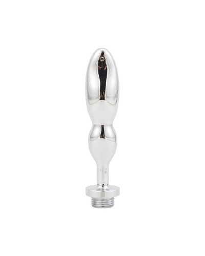Embout de lavement avec Plug métal Steeltip 12 x 2.9cm 