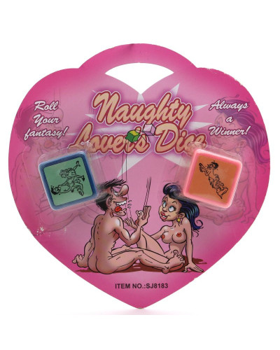 Dés coquins Naughty lovers dice 
