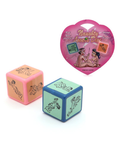 Dés coquins Naughty lovers dice 