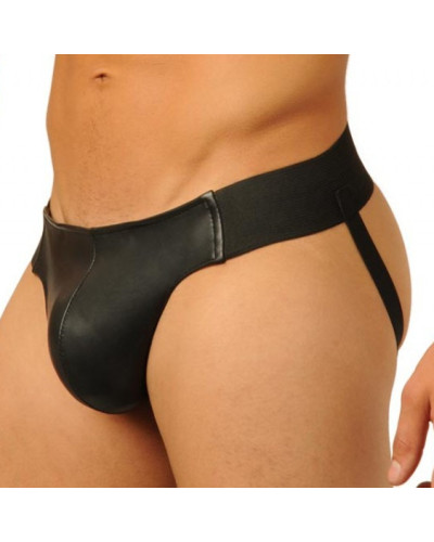 Jockstrap Fist Leather Noir 