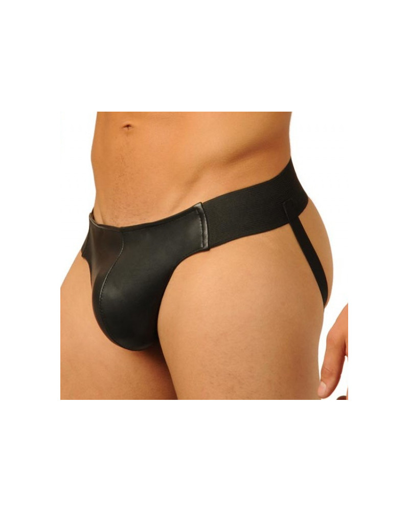Jockstrap Fist Leather Noir 
