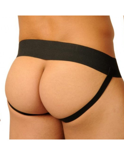 Jockstrap Fist Leather Noir 