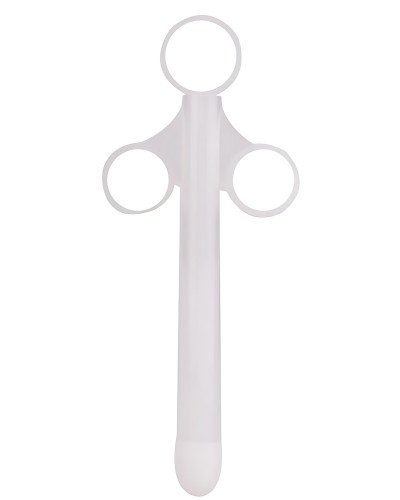 Lot de 2 Pipettes à lubrifiant Shoot perfect 10ml Blanc Insertion 10 x 1.5cm 