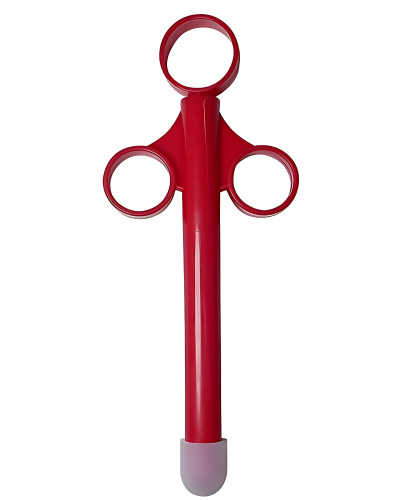 Lot de 2 Pipettes à lubrifiant Shoot perfect 10ml Rouge Insertion 10 x 1.5cm 