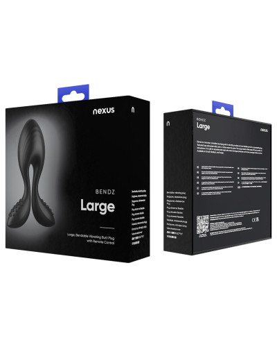 Plug vibrant Bendz large 11 x 5.5cm 