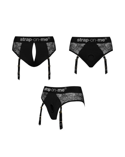 Harnais Tissu Diva Strap-On-Me Taille S 