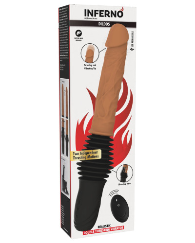 Gode Va-et-Vient Double Thrusting 18 x 4cm 