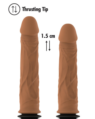 Gode Va-et-Vient Double Thrusting 18 x 4cm 
