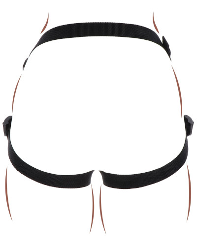 Harnais pour Gode ceinture Strap-On Get Real Violet 