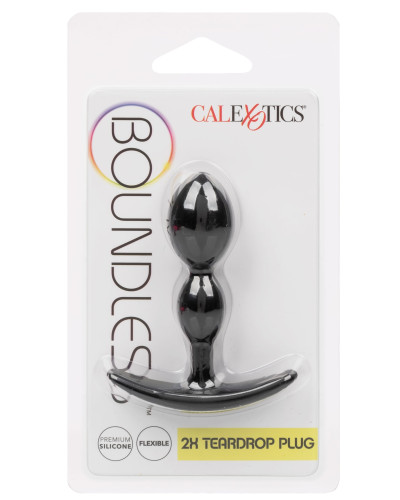 Plug Silicone Teardrop Boundless 7 x 2cm 