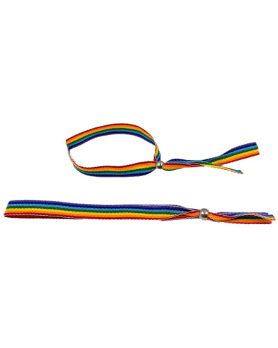 Bracelet Tissu Rainbow 