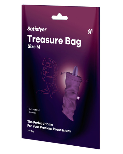 Pochette de Rangement Treasure Bag M Violet