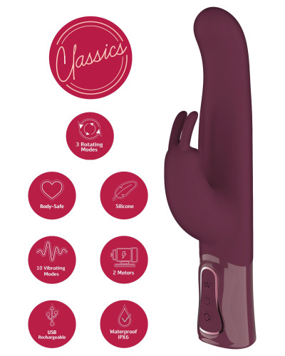 Vibro rabbit va-et-vient Thrustbunny 12 x 4cm 