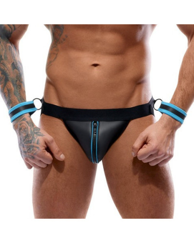 Harnais Jock Oulys Noir-Bleu 