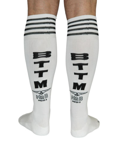 Chaussettes hautes BTTM Cruising Socks Blanches 