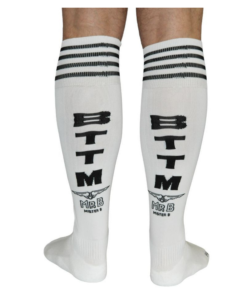 Chaussettes hautes BTTM Cruising Socks Blanches 