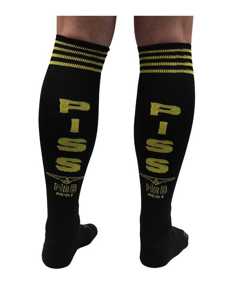 Chaussettes hautes PISS Cruising Socks Noires 