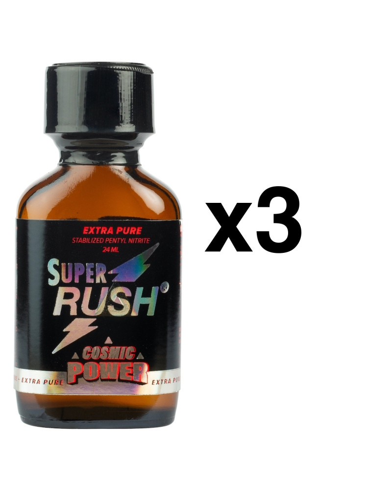 SUPER RUSH Black Label COSMIC POWER 24ml x3 