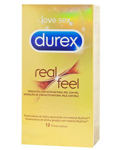 Préservatifs sans latex Real Feel 56mm x12 