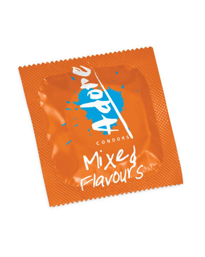 Préservatifs aromatisés Adore 53mm x 12 