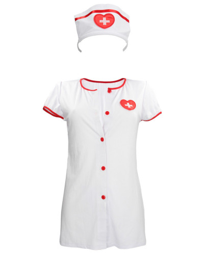 Costume sexy d'Infirmière Nurse S/M 