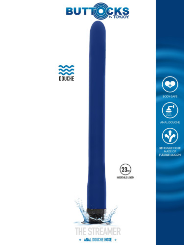 Embout de lavement Silicone The Streamer 23 x 2cm 